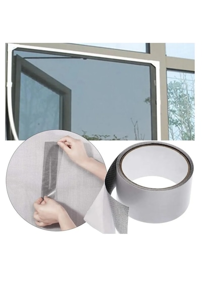 Sineklik Yaması 50mmx2mt 2 Adet Tamir Kiti Bantı , 2x2 4 Metre