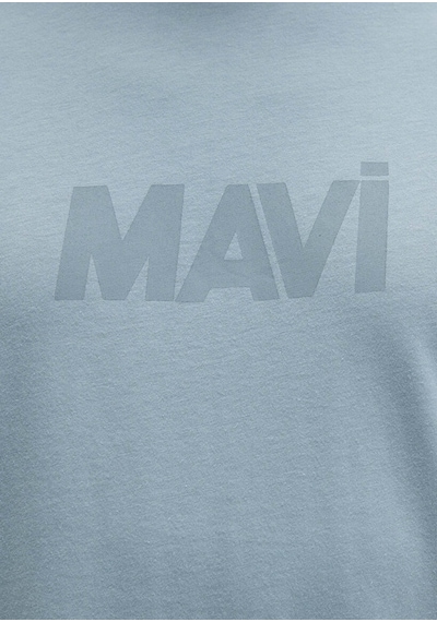 Mavi Logo Açık Mavi Erkek T-shirt M0612896-70838 Açik Mavi