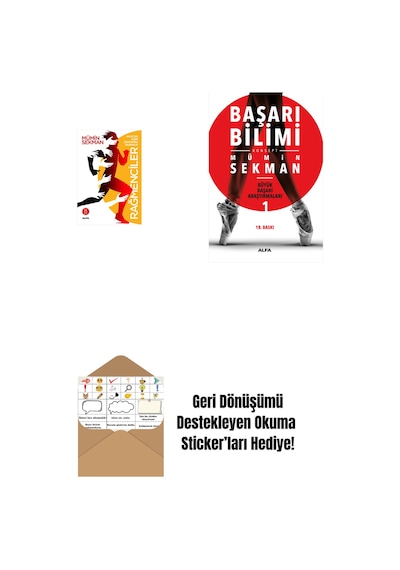 Rağmenciler - Akacak Azim Damarda Durmaz + Başarı Bilimi + Okuma Sticker'ları