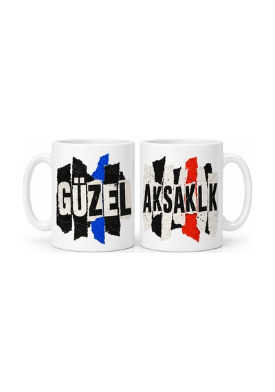 Mmb-trade Güzel Aksaklık 2'li Porselen Kupa Seti - Model 701 Mmbz