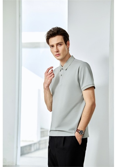 New Performance Premium Polo T-shirt 58.1% Pamuk 37.7% Polyester 4.2% Spandex Yeşil