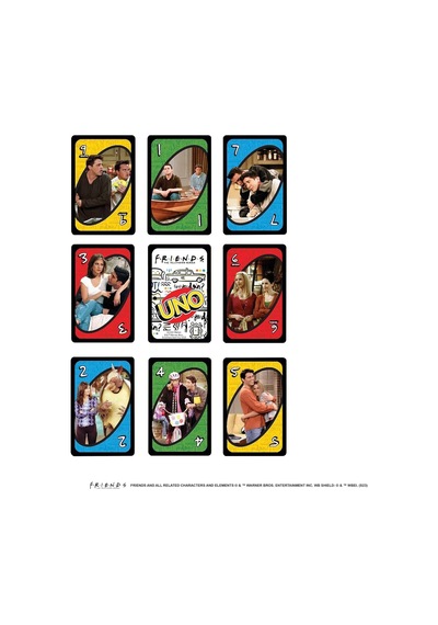 Mattel Games Uno Friends Kart Oyunu Hjh35