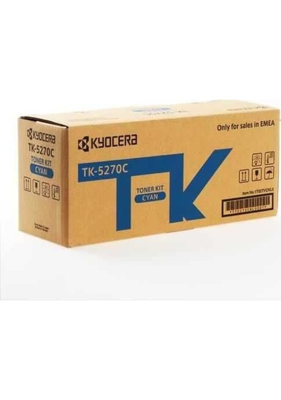 Smallman Kyocera Tk-5270C Cyan Mavi Fotokopi Toneri Ecosys M6230Ci