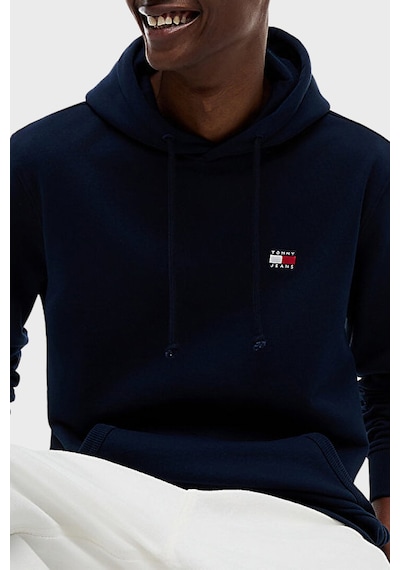 Tommy Jeans Regular Fit Pamuklu Kapüşonlu Sweat Erkek Sweat Dm0dm21922 C1g Lacivert