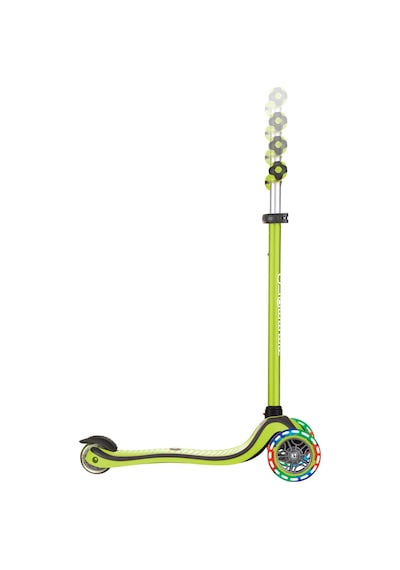 Globber Primo Plus Işıklı Scooter - Yeşil Yeşil