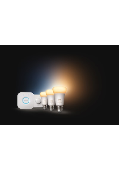 Philips HueWA 8-75W Beyaz Ambiyans Akıllı Başlangıç Seti 3'lü Akıllı Buttonlu E27
