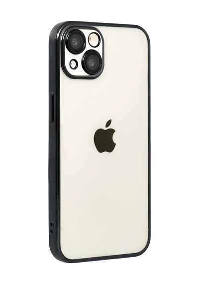 Apple İphone 15 Razer Lensli Silikon - Siyah