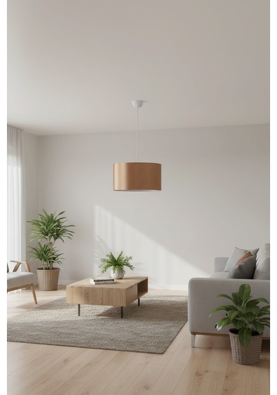 Testa Sarkıt Avize Beyaz-çöl Beji 38x21x70 Bej