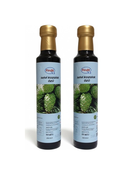 Findit Selvi Kozalak Özü Doğal Bitkisel Destek 250 Ml X 2 Adet