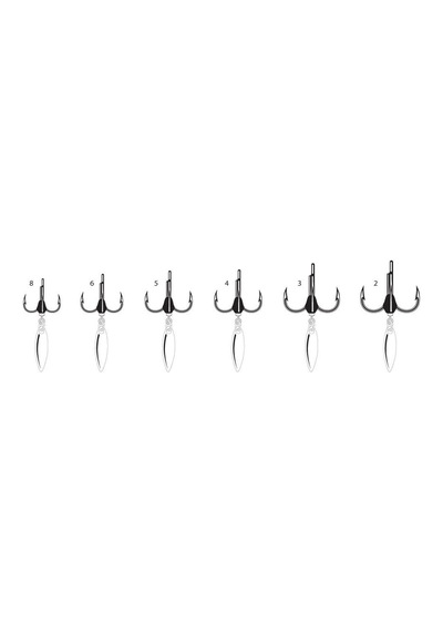 Vmc Hybrid Bladed Üçlü Olta Iğnesi 7548 Standart No:8 - 2Lı
