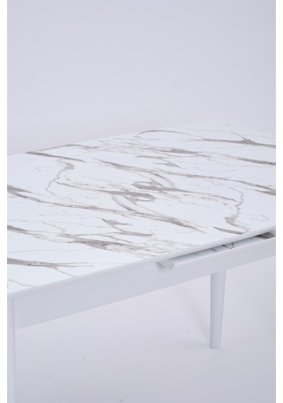 Venüs Otomatik Açılır Mdf Mutfak Masası 80x120 beyaz