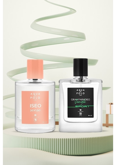 Aqua Di Polo 1987 Iseo Sense Kadın Parfüm EDP 50 ML + Gran Paradiso Jungle Sport Erkek Parfüm EDP 50 ML