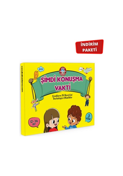 Çocuk Akademi Şimdi Konuşma Vakti Seti Ve Kes Boya Yapıştır Taşıtlar