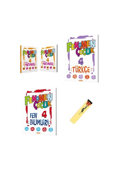 Fenomen Çocuk 4. Sınıf Matematik Türkçe Ve Fen Bilimleri