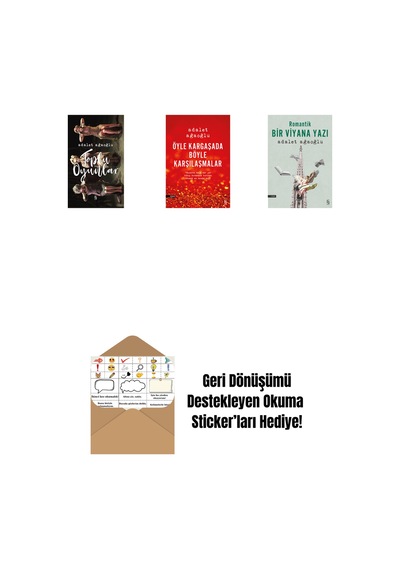 Toplu Oyunlar Ciltli + Öyle Kargaşada Böyle Karşılaşmalar + Romantik Bir Viyana Yazı + Okuma Sticker'ları