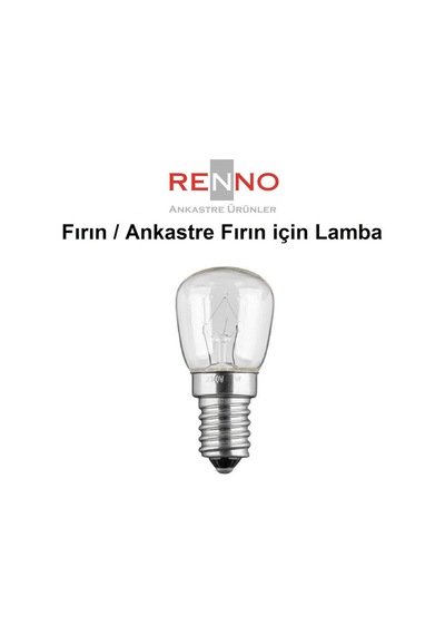 Renno Ankastre Fırın Için Iç Lamba 15W Ampul Işık - 372819033
