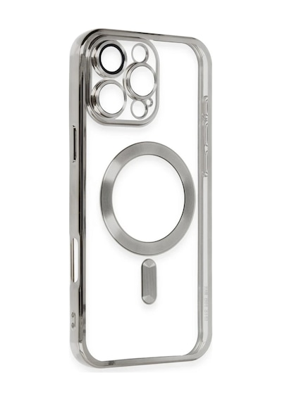 Apple İphone 16 Pro Max Kılıf Kross Magneticsafe Kapak - Titan Gri 0.2M-Çok Renkli