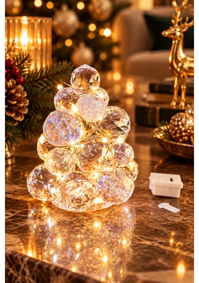 Led Işıklı Kristal Yılbaşı Ağacı 30 Mm Fasetli Kristal Toplardan Mini Dekoratif Çam Ağacı Şeffaf - 938291307 Şeffaf - 938291307 10 Cm Led Işıklı Kristal Yılbaşı Ağacı 30 Mm Fasetli Kristal Toplardan Mini Dekoratif Çam Ağacı Şeffaf - 938291307 Şeffaf - 938291307 10 Cm