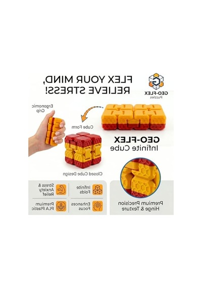 Dayanıklı Stres Küp, Konsantrasyon Aracı, Fidget Cube