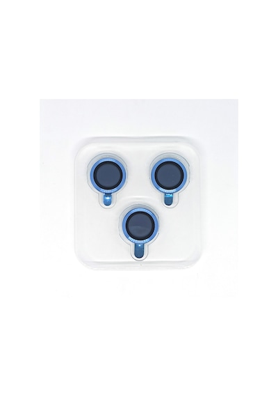 Apple Uyumlu iPhone 13 Pro Max Mercek-Lens Kamera Koruyucu Deniz Mavisi