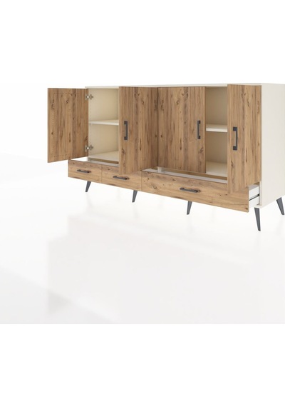 Hyperion Konsol 6 Raflı 3 Çekmeceli 4 Kapaklı 176x44x99 Aytaşı-çam Aytası/atlas Çam - Aytası Hyperion Konsol 6 Raflı 3 Çekmeceli 4 Kapaklı 176x44x99 Aytaşı-çam Aytası/atlas Çam - Aytası