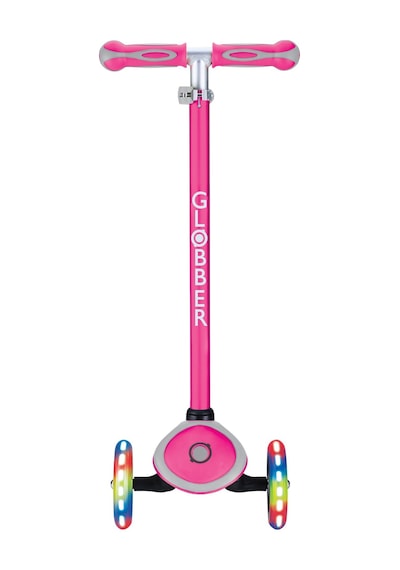 Globber Primo Plus Işıklı Scooter - Pembe Pembe
