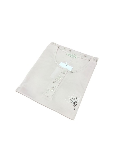 Pijadore Kadın Viskon Uzun Kollu Pijama Takımı 1916 Lila