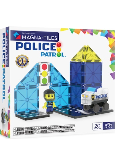 Magna-tıles - Police Patrol - 20 Parça