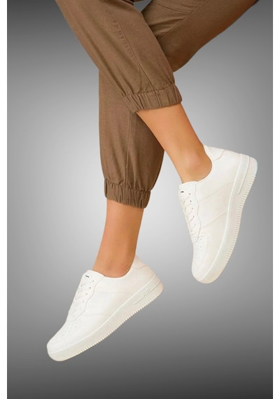 Unisex Sneaker Beyaz-beyaz Beyaz