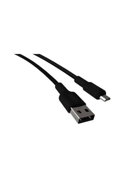 Coral Micro Usb Hızlı Şarj Kablosu Siyah + Siyah Uç 120 Cm Diğer