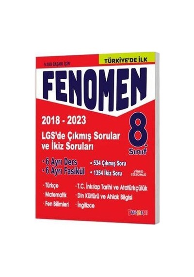 8. Sınıf Lgs Çıkmış Sorular Ve İkiz Soruları Seti
