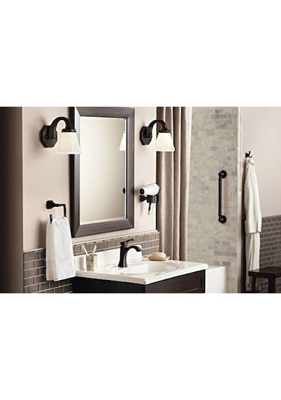 Yb5103orb Voss Çift Bornoz Kancası, Yağlı Bronz 6998