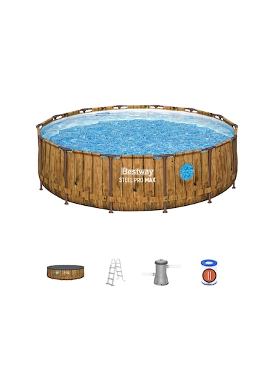 Bestway Steel Pro Max Splashview 561jm Çember Yerüstü Havuz Seti 4,27 M X 1,07 M