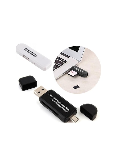 Micro Usb Telefon Adaptörü Micro Sd/sd Kart/usb Okuyucu
