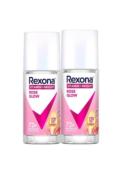 Vitamin Bright Kadın Roll On Deodorant Rose Glow 45 Ml X2
