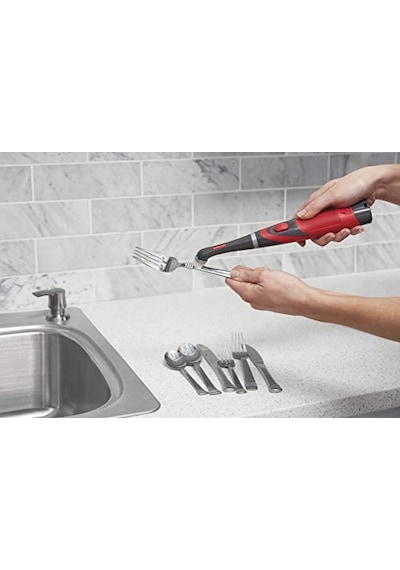 Power Scrubber Takmak Için Yumuşak Kıllar Ve 6 Mikrofiber Pedli Cırt Cırtlı Başlık Kablosuz Elektrikli Pille Ça Genel