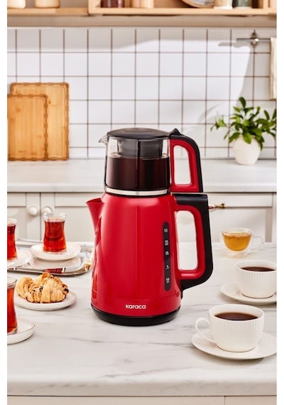 Karaca Mega Tea 1501 1500 W Cam Çay Makinesi