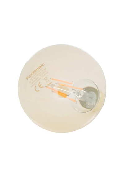 Panasonıc E27 G95 Lamba, Sarı Işık 7w 630lm 2000k Sku: Smg8690010158109 Açık Kahverengi