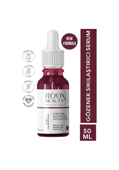 Roox Beauty Aha Bha Gözenek Sıkılaştırıcı Ve Cilt Eşitleyici Yüz Peeling Serumu 50ml