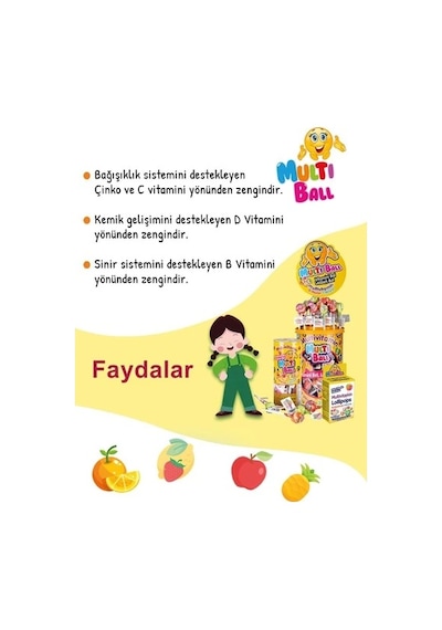 Multiball Multıball 150 Lik 7 Gr X 150 Lolıpop Vitamin