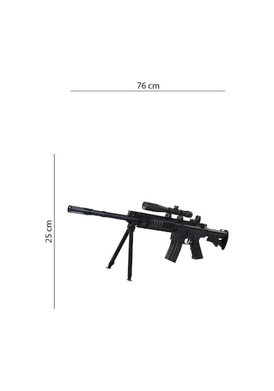 Oyuncak Boncuk Atan Tüfek Lazerli Ayaklı Dürbünlü Dipçikli Şarjör Oyuncak Boncuk Atan Tüfek Lazerli Ayaklı Dürbünlü Dipçikli Şarjör