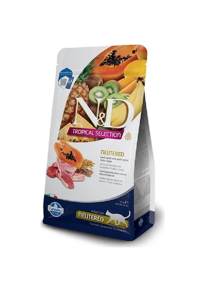 N&d Tropical Selection Sterilised Kuzu Etli Kısırlaştırılmış Kedi Maması 1.5 Kg