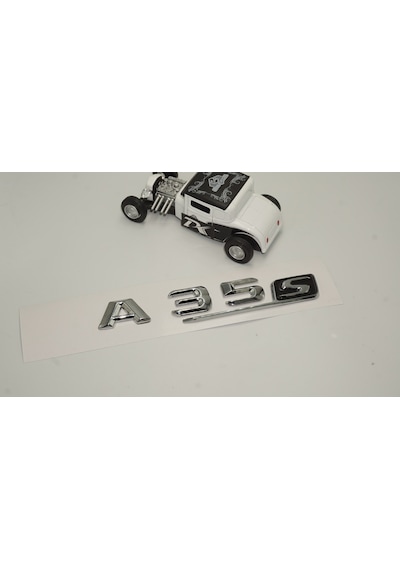 A35 S Bagaj Krom Metal 3M 3D Yazı Logo