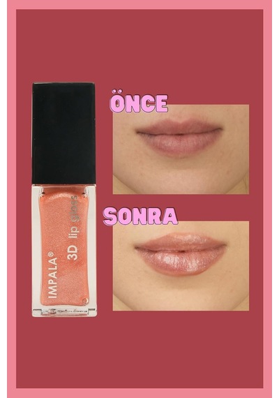 3d Lip Gloss Dudak Parlatıcı No:117
