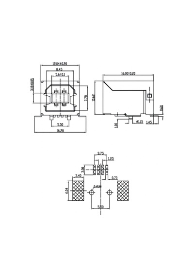 Ic-263a Usb Şase B Dişi Smd
