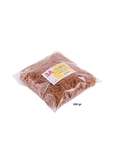 3A Ambalaj Paket Lastiği 500 Gr. %100 Kauçuk
