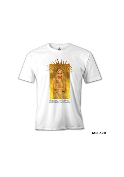 Shakira - Queen Beyaz Erkek Tshirt