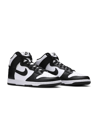 Nike Dunk High "Black White Erkek Sneaker Dd1399 105-Siyah-43 Siyah
