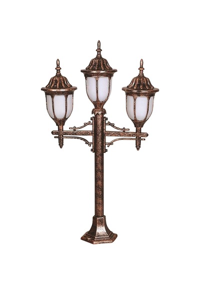 Avonni Bsu-68177-3bkr Kahverengi Elektrostatik Toz Boyalı Dış Mekan Aydınlatma, E27, Çelik Boru, Abs, Polikarbon Cam, 50 Cm Sku: Smgstkfd79281c9f