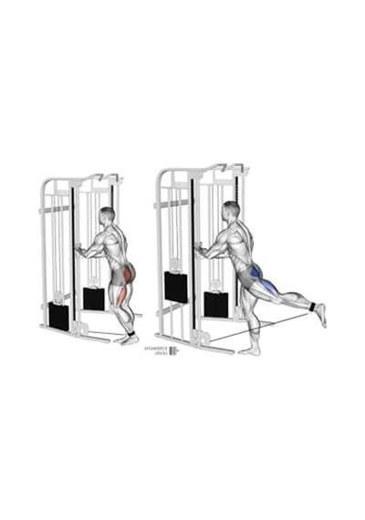 Haki Renkli Ankle Straps Bilek Ağırlık Kemeri Ve Cable Kickback Açık Kırmızı